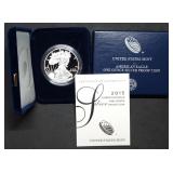 2015 W 1oz Proof Silver Eagle MIB