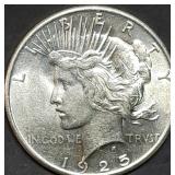1925 Peace Silver Dollar Gem BU