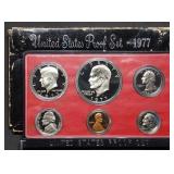 1977 US Mint Proof Set w/ Ike Dollar