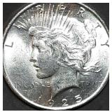 1925 Peace Silver Dollar Gem BU
