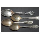 2oz+ Sterling Silver North Dakota Spoons 71g