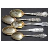 3oz Sterling Silver Collector Spoons 100g