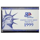 1999 US Mint Proof Set MIB