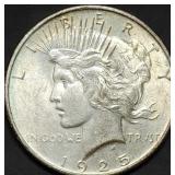 1925 Peace Silver Dollar