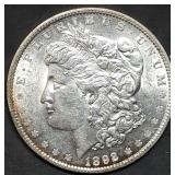 1892 Morgan Silver Dollar, Key Date, Nice!