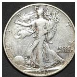 1943 Walking Liberty Silver Half Dollar