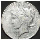 1928-S Peace Silver Dollar