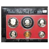 1979 US Mint Proof Set w/ SBA Dollar