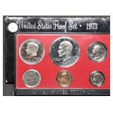 1973 US Mint Proof Set w/ Ike Dollar