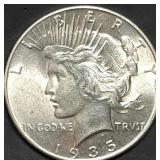1935 Peace Silver Dollar Gem BU Nice