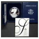 2005 W 1oz Proof Silver Eagle MIB