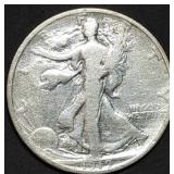 1919 Walking Liberty Silver Half Dollar