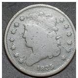1835 Classic Head Half Cent Nice