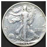 1935-S Walking Liberty Silver Half Dollar