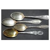 3oz Sterling Silver Collector Spoons 97g