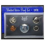 1970 US Mint Proof Set w/ Silver Kennedy