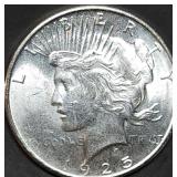 1925 Peace Silver Dollar Gem BU