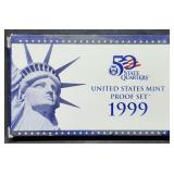 1999 US Mint Proof Set MIB