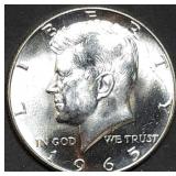 1965 Kennedy 40% Silver Half Dollar Gem BU