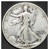 1943-D Walking Liberty Silver Half Dollar