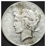 1926-S Peace Silver Dollar
