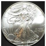 2008 1oz Silver Eagle Gem BU