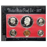 1977 US Mint Proof Set w/ Ike Dollar