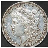 1896 Morgan Silver Dollar
