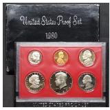 1980 US Mint Proof Set w/ SBA Dollar