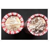 2009 Lincoln Bicentennial Penny 2 Gem BU Rolls