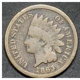 1863 Indian Head Cent