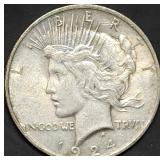 1924 Peace Silver Dollar