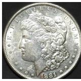 1881-S Morgan Silver Dollar