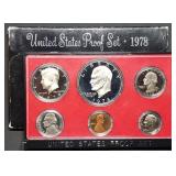 1978 US Mint Proof Set w/ Ike Dollar
