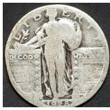 1928-S Standing Liberty Silver Quarter