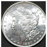 1880 Morgan Silver Dollar Gem BU Nice!