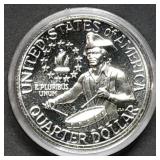 1976 Bicentennial Proof Silver Drummer Boy Quarter
