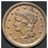 1853 Large Cent Nice Obverse!