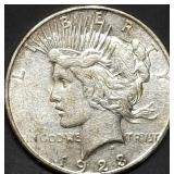 1923-D Peace Silver Dollar
