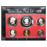 1979 US Mint Proof Set w/ SBA Dollar
