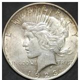 1923-D Peace Silver Dollar