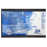 1999 Philadelphia 10-Coin Mint Set in Envelope