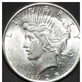 1925 Peace Silver Dollar Gem BU