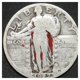 1927 Standing Liberty Silver Quarter