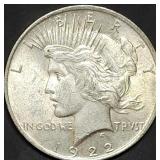 1922 Peace Silver Dollar