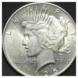 1925 Peace Silver Dollar Gem BU