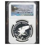 2013 Canada 1oz Silver Bald Eagle NGC PF70 UCAM