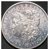 1897-O Morgan Silver Dollar Fully Toned BU Rare