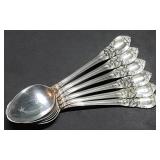 2oz Lunt Sterling Silver Demi Spoons 72g