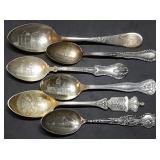 3oz Sterling Silver Collector Spoons 106g